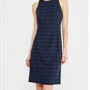 Banana Republic plaid sleeveless dress size 6